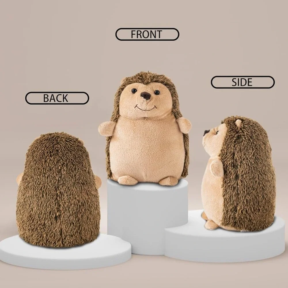 NWT Hedgehog Weighted Interior Doorstop Fabric Stuffed Animal Door Stopper